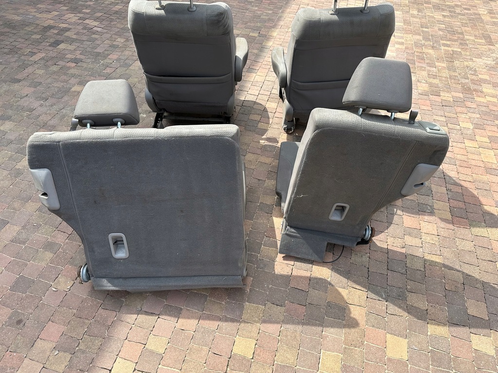 фото №7, Honda crv iv сидіння заднє сидіння тканинний