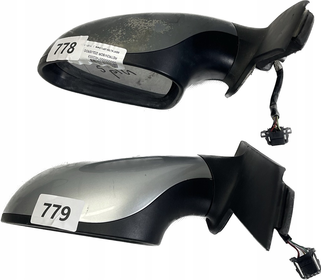 фото №13, Зеркало правое elektr. 7 pin seat altea 5p1 04-10r