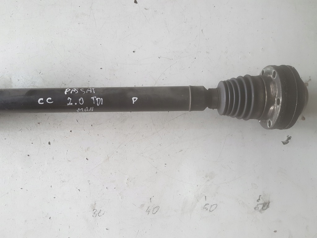 фото №3, Vw passat cc 2.0 tdi cba приводной вал правая перед manaul