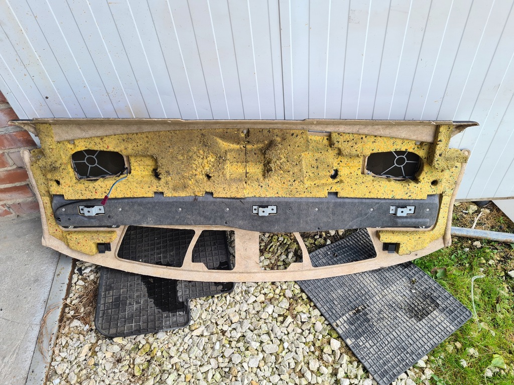 фото №4, Bmw 7 e65 задня полиця шторка задній скло