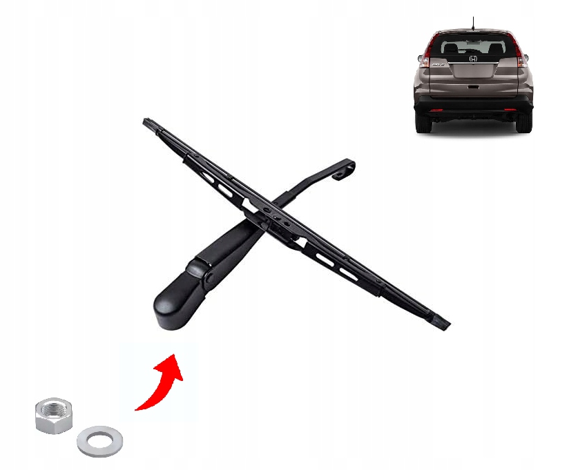 фото №1, Рычаг + дворник задняя honda cr-v crv 2012 r-