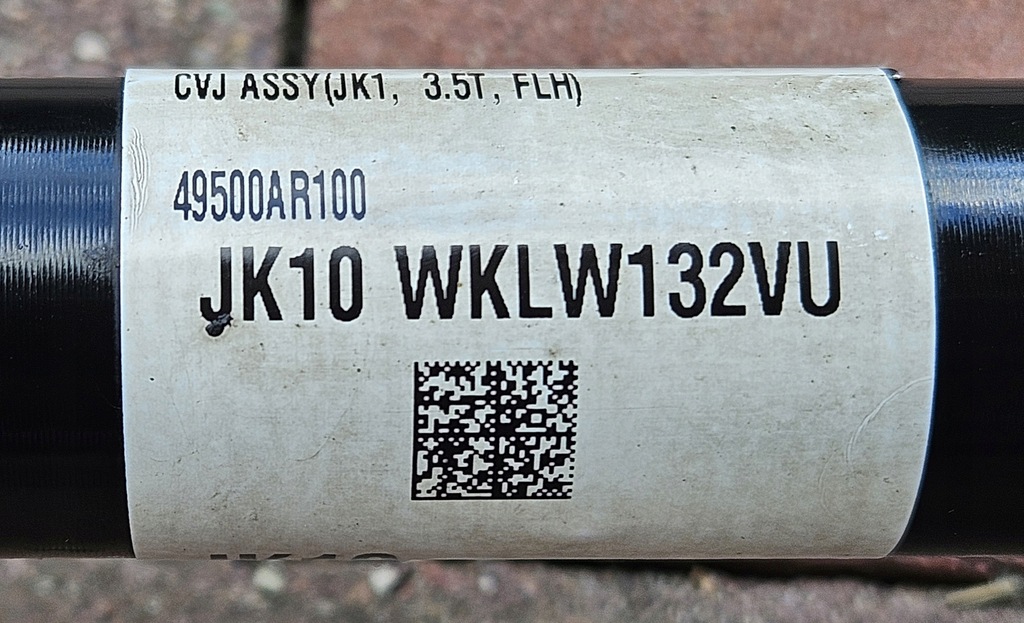 фото №10, Левая приводной вал шарнир hyundai genesis gv70 electric 49500ar100 jk10 wklwz132vu