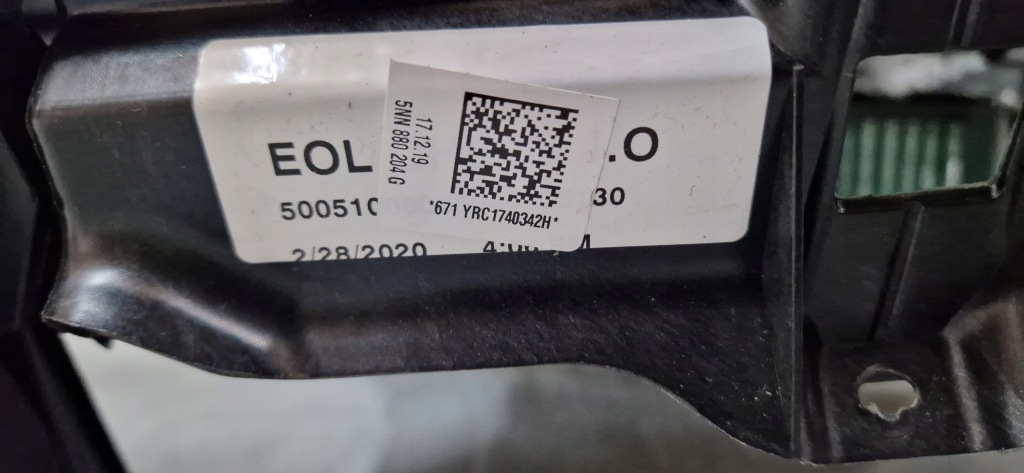 фото №7, Консоль панель приладів приладова vw tiguan allspace head up jak nowa оригінал