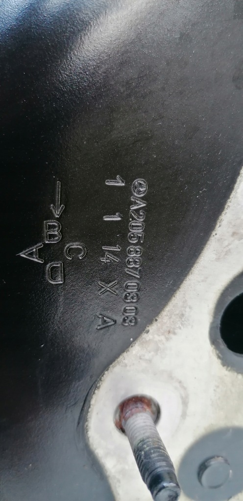 Mercedes c-klasa w205 капот a2058170020 14-21r Доставка