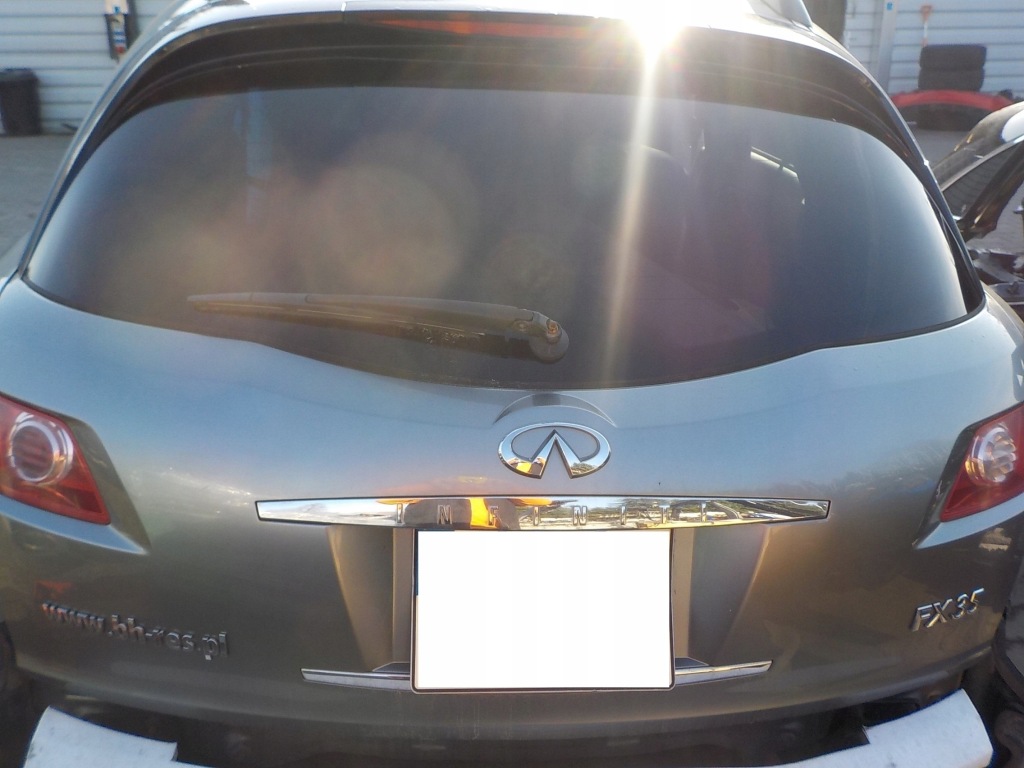 фото №1, Infiniti fx35 fx45 03-08 скло задня w кришка