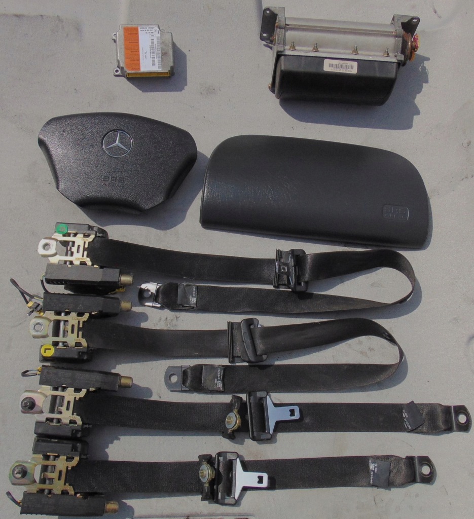 Купити Набір подушка безпеки заглушка ремені датчик mercedes ml w163 рестайлінг  4.0cdi v8 європа