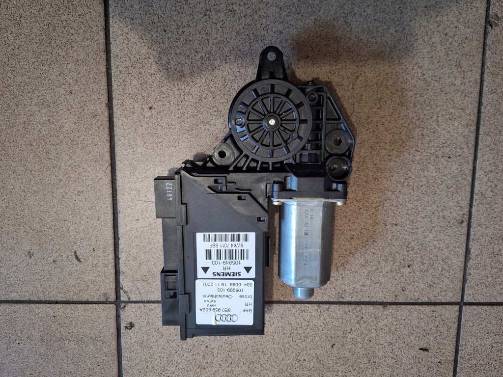 фото №1, Моторчик скло правий задня audi a4 b6