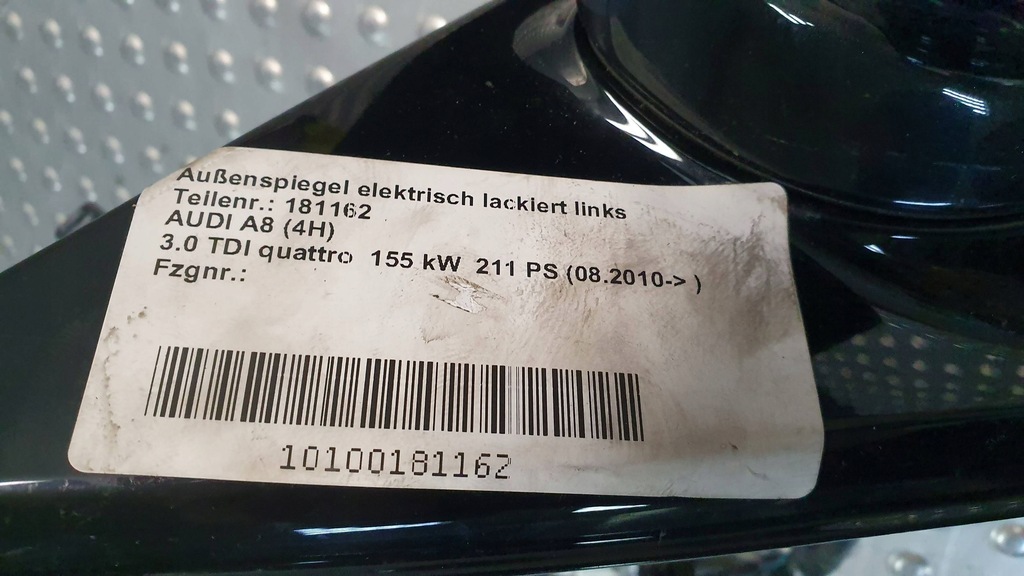фото №12, Дзеркало ліва audi a8 s8 d4 фотохромний камера 14 pin 09-