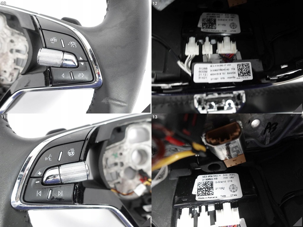 фото №11, Skoda octavia iv 5e3 20- воздуховод подогрев лепестки переключения