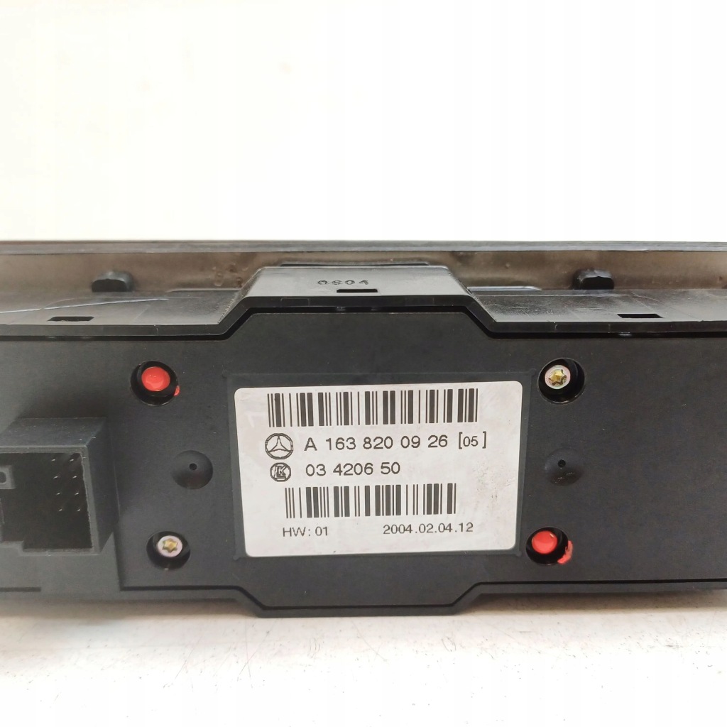 2004 mercedes-benz ml w163 перемикач вікон a1638200926 Зі Шроту