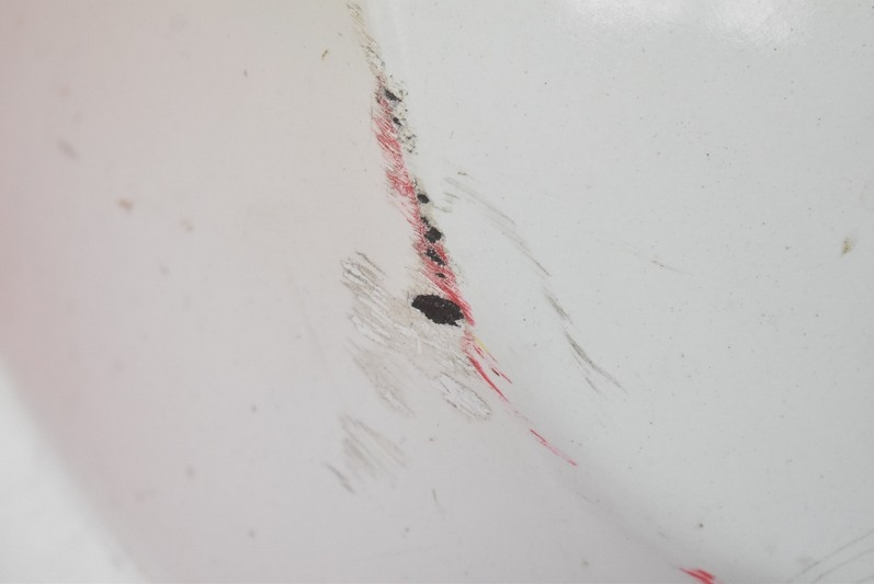 фото №12, Бампер задня задній білий volvo xc70 2 ii 00-07