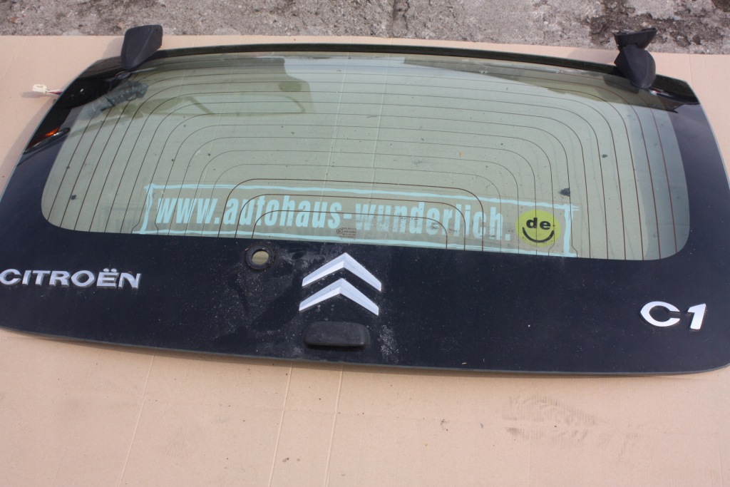 фото №1, Крышка багажника стекло багажника citroen c1