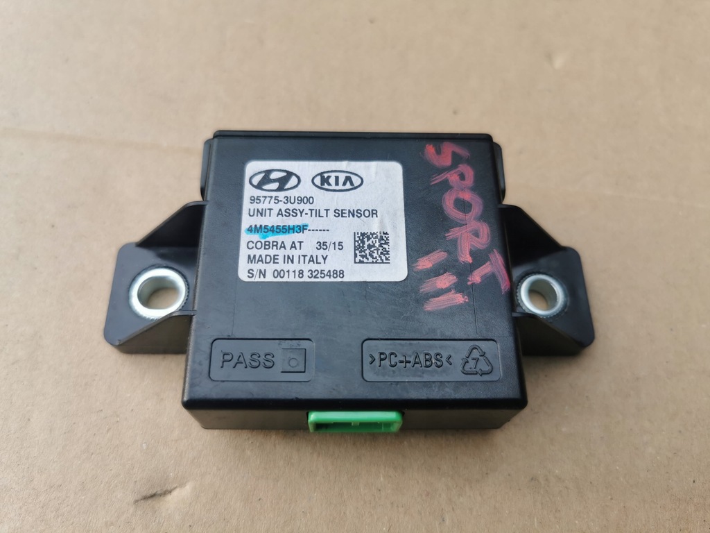 фото №1, Kia sportage iii модуль датчик розвал