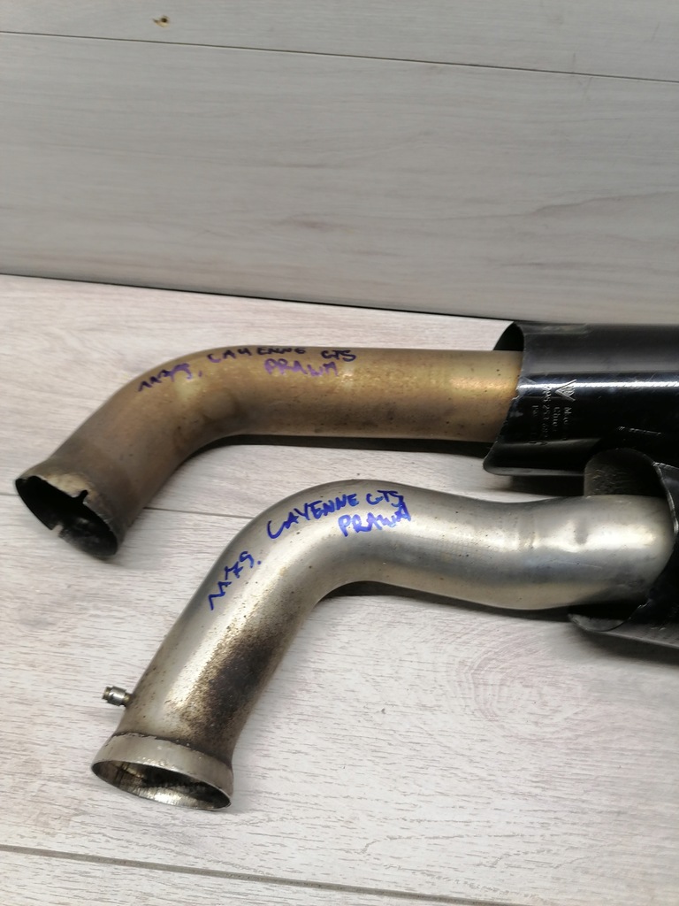 фото №11, Cayenne gts насадки выхлоп правый kpl 7p5253682ar