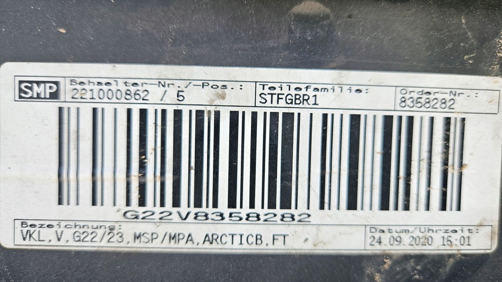 фото №10, Бампер bmw 4 g22 g23 21- перед m-pakiet передний