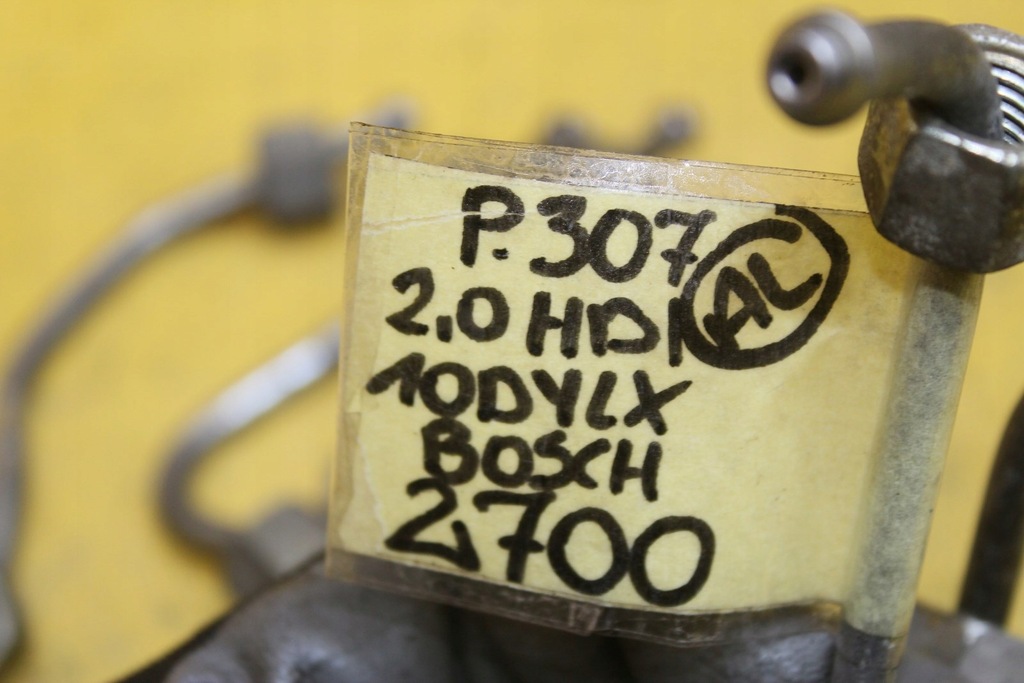 фото №5, Дроти пального peugeot 307 2.0 hdi rhs 10dylx