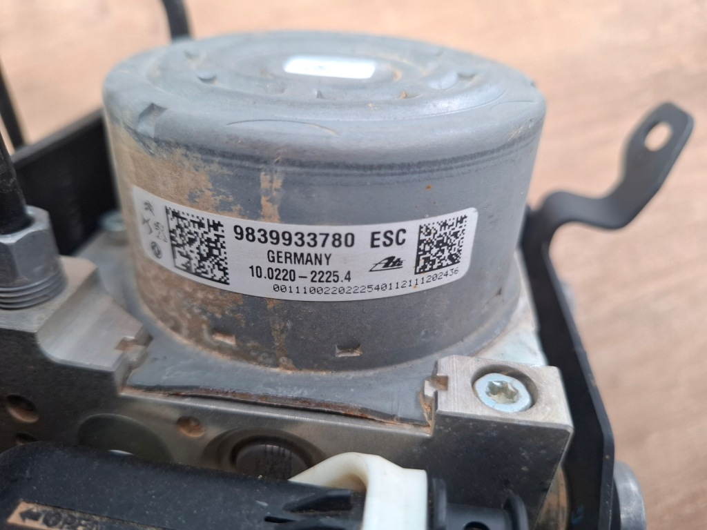 Peugeot 208 2 opel corsa f насос abs тормозная 9839933780 Оригинал