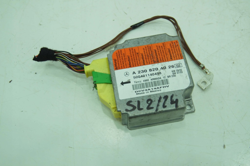 фото №1, Датчик подушка безпеки a2308204026 mercedes sl r230