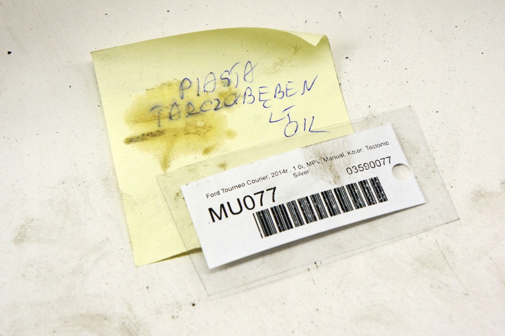 фото №5, Mu077 ford tourneo courier 1.0i барабан левый задняя