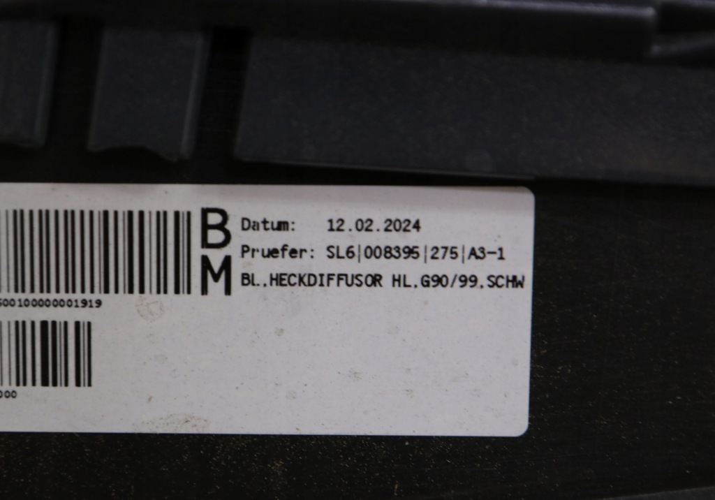 Bmw m5 g90 kompletny бампер задний  задний цвет c3n storm bay металлик с Разборки