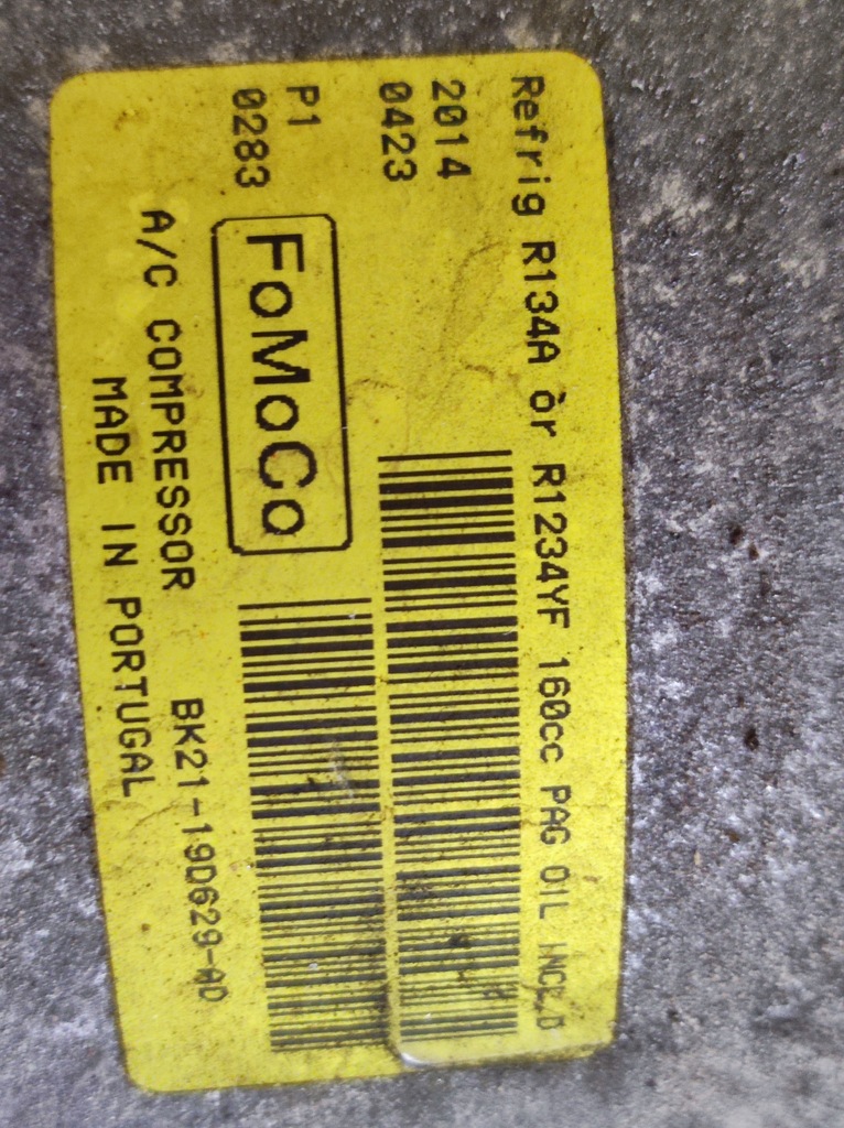 фото №5, Компресор компресор кондиціонера transit custom