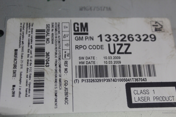 фото №4, Радіо opel insignia a