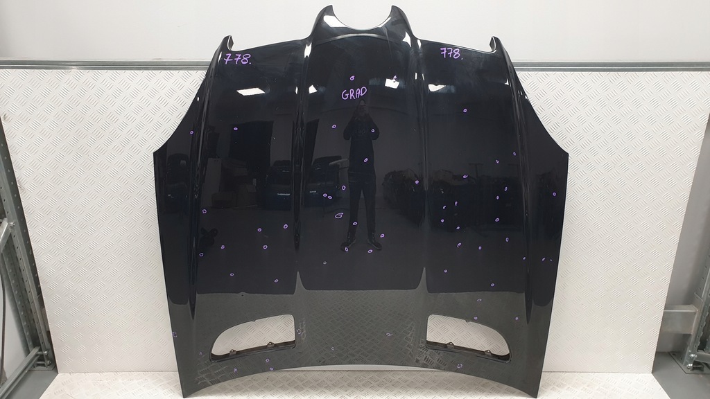 фото №1, Mercedes slk r171 w171 капот крышка двигателя grad