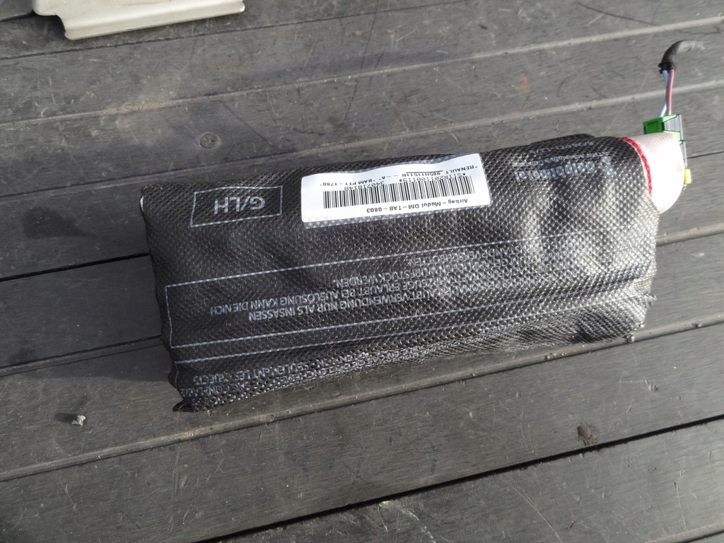 фото №1, Renault fluence 2012 air bag подушка сидіння ліва