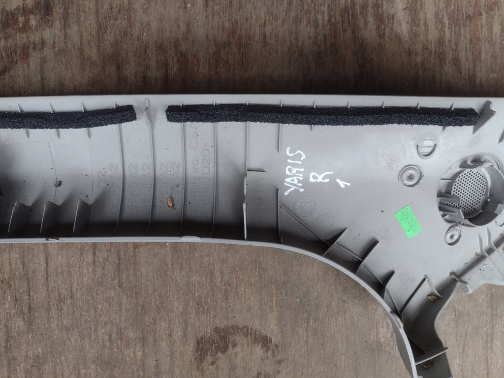 фото №4, Захист słupa правий перед toyota yaris iii