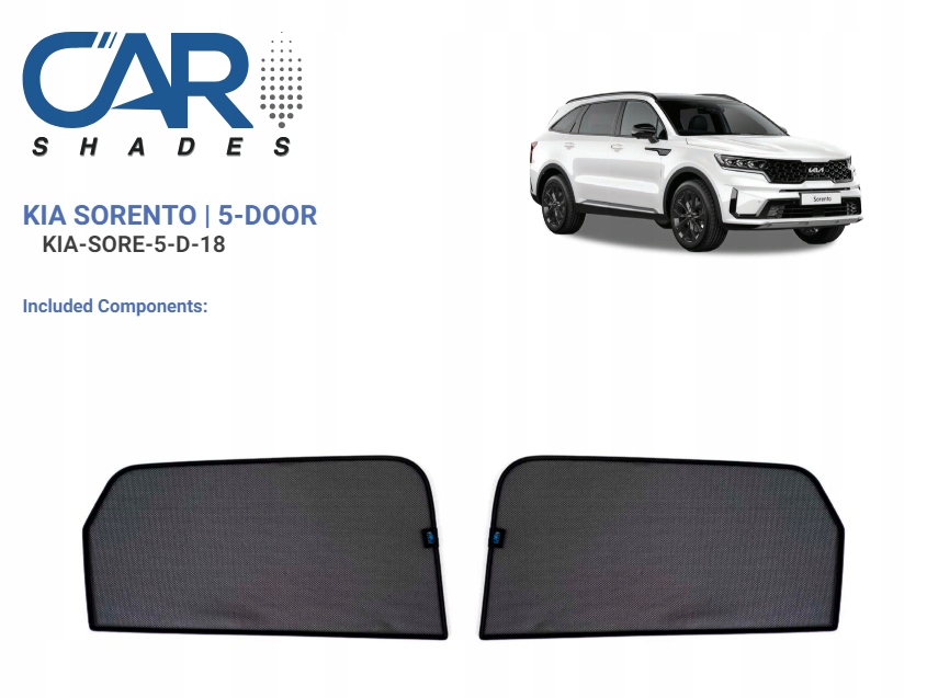 фото №14, Шторки защита боковой kia sorento 5d 2021- защита шторка солнцезащитные