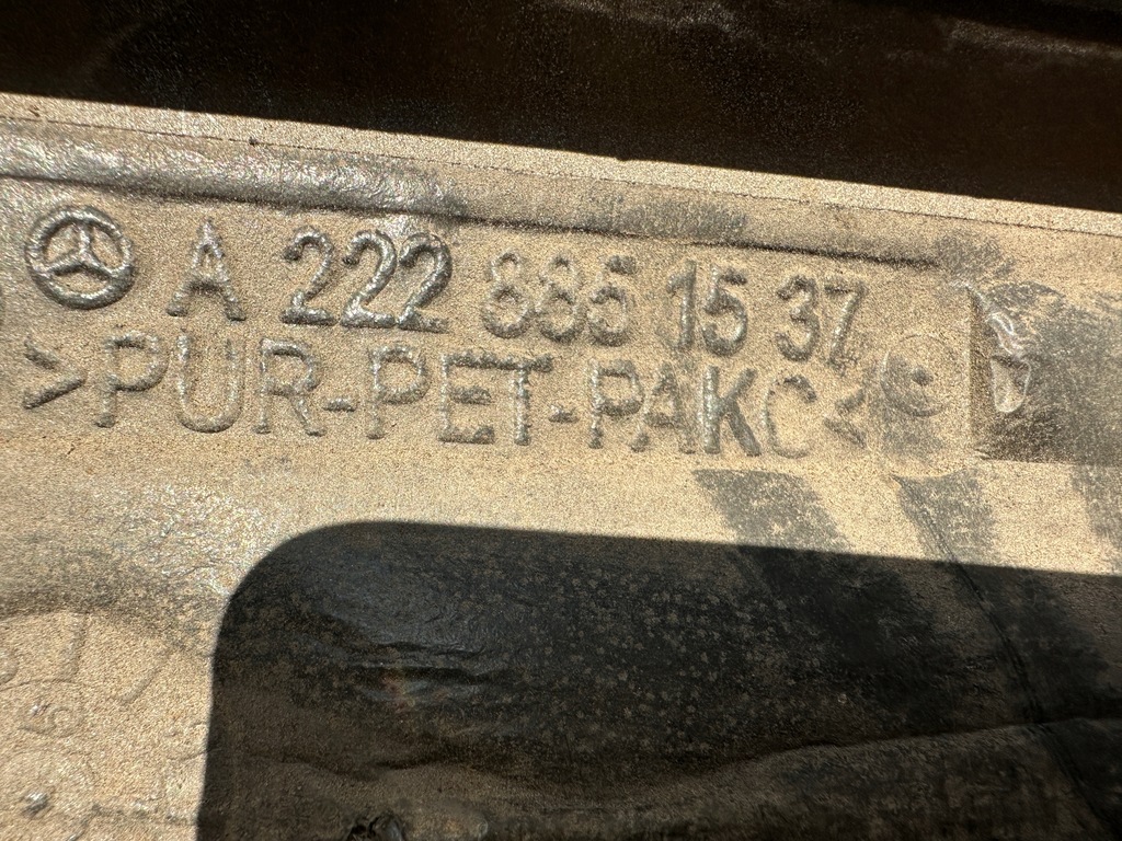 фото №6, Mercedes s klasa w222 молдинг порог правая