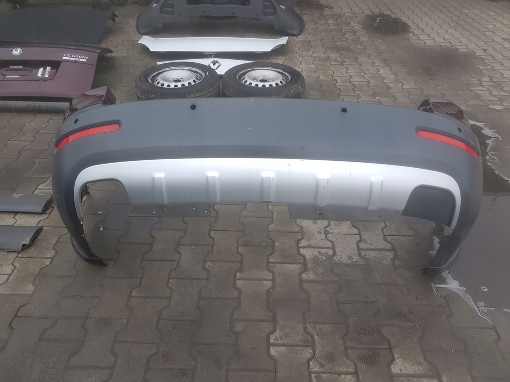 фото №1, Octavia 2 ii lift scout kombi бампер задняя lf3x