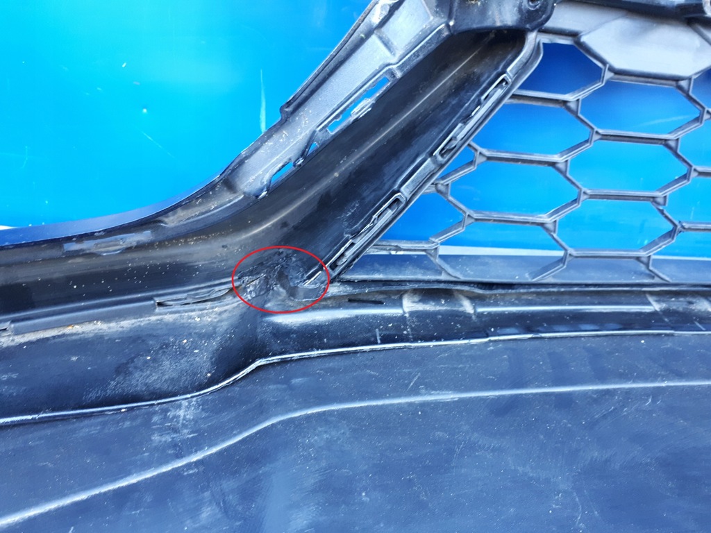 фото №16, Honda civic x hb 2017- 17- бампер передний решётка