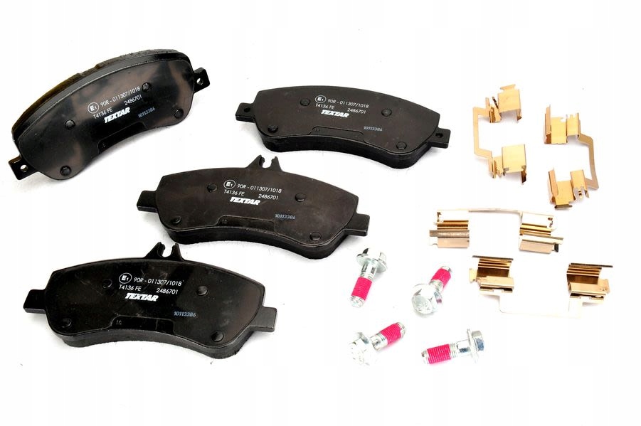 фото №2, Textar 2486701 набор тормозных колодок тормозных, тормоза дисковые