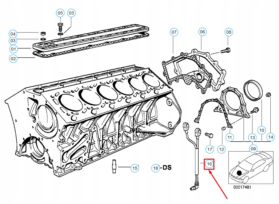 Bmw 7 e38 датчик spalania детонационный i детонации 12141741131 1741131 Киев