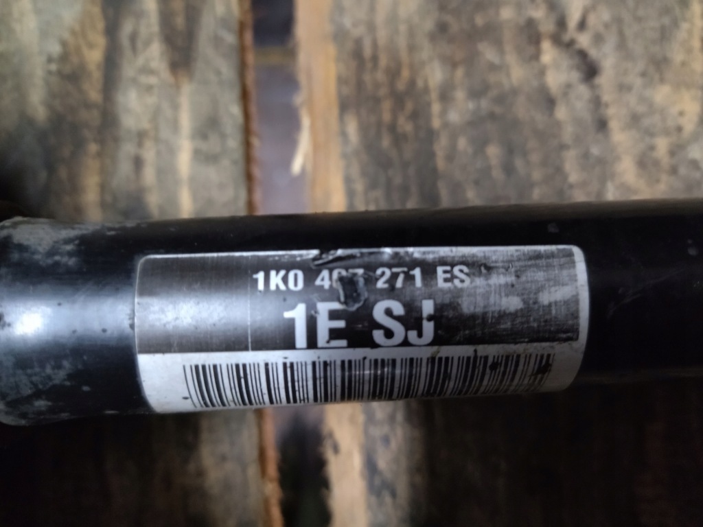 фото №4, Привідний вал привідна - vw audi skoda seat | 1k0407271es