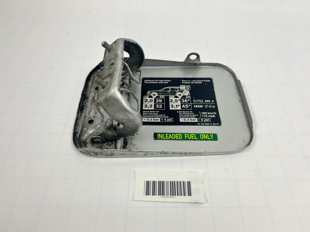 Кришка заливної пального mercedes w124 універсал s124 1245841039 срібляста Недорого