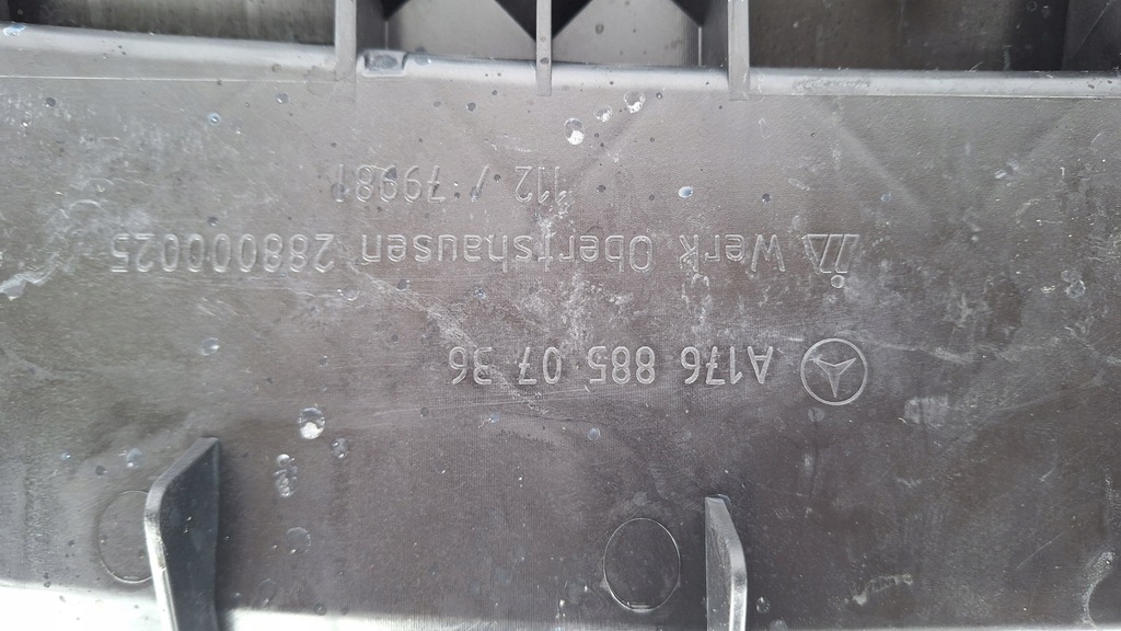 фото №10, Mercedes a w176 lift защита pod бампер передний