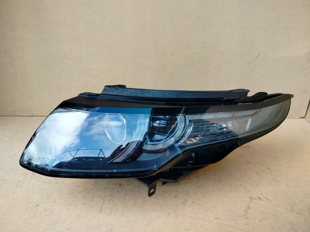 фото №1, Land rover evoque i ксенон led czarna лампа ліва