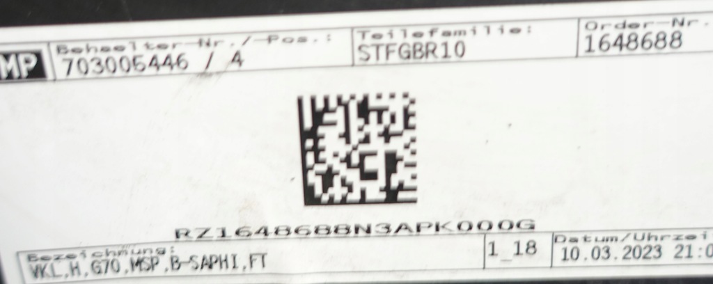 фото №13, Bmw 7 g70 m-pakiet 2022- pod 6 pdc 8081542 бампер задняя задний