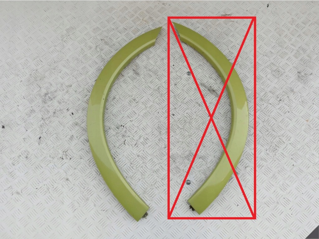 фото №1, Cayenne gts 7p5 10- молдинг крила p lub l перед