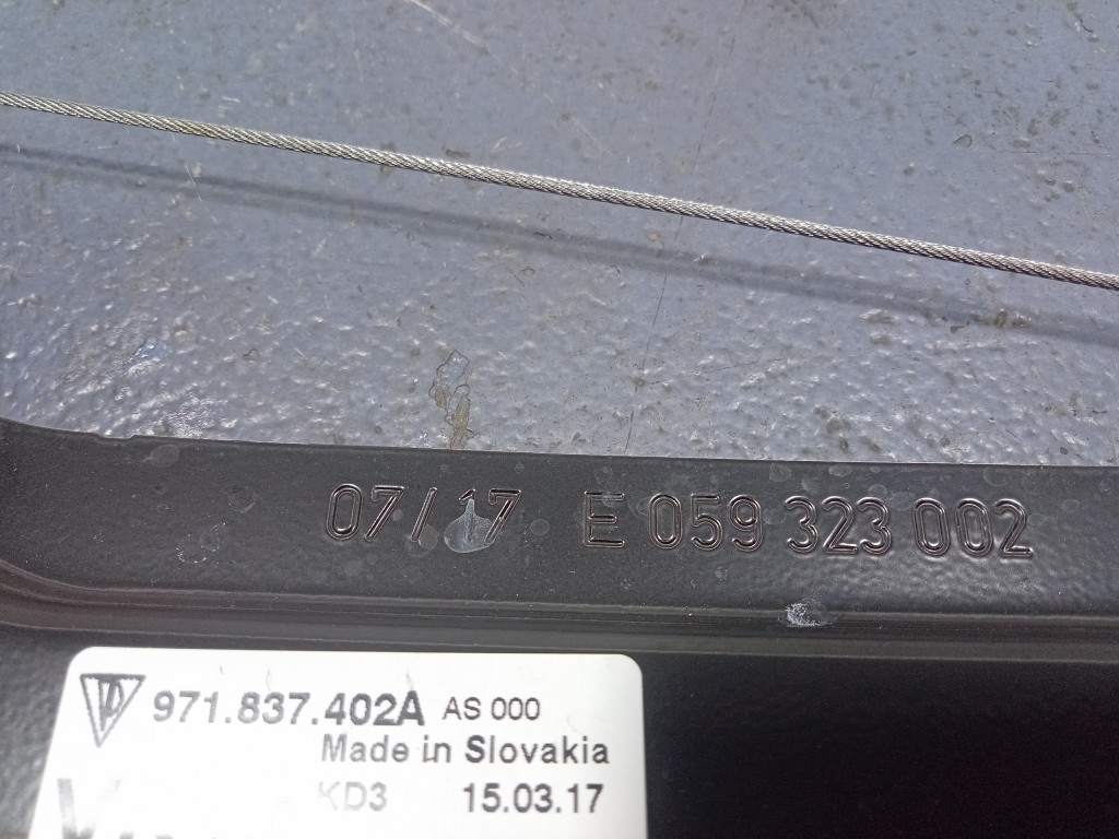 фото №6, Porsche panamera 971 моторчик підйомник скло перед лівий 971837401a