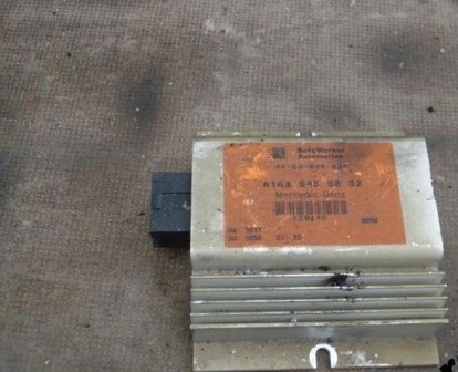 фото №1, Mercedes ml w163 4.3 модуль блок управления усилитель