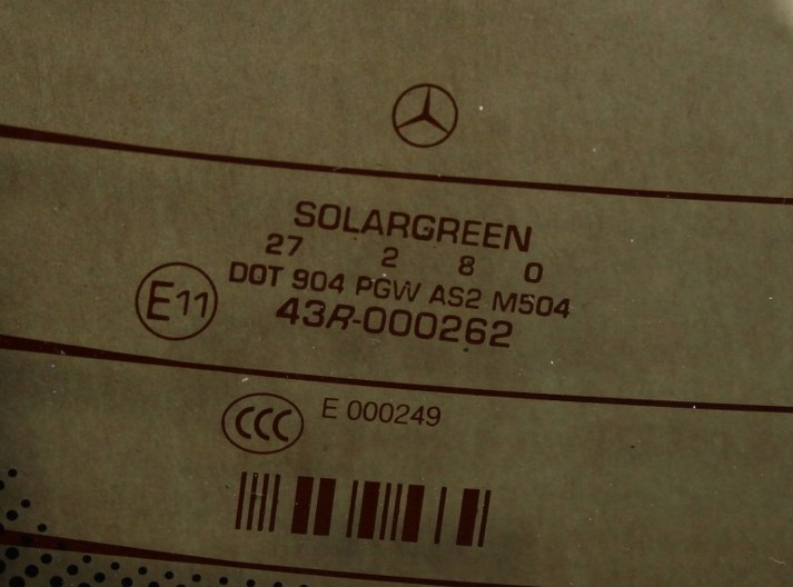 фото №2, Стекло задняя задняя mercedes s klasa w221 10r