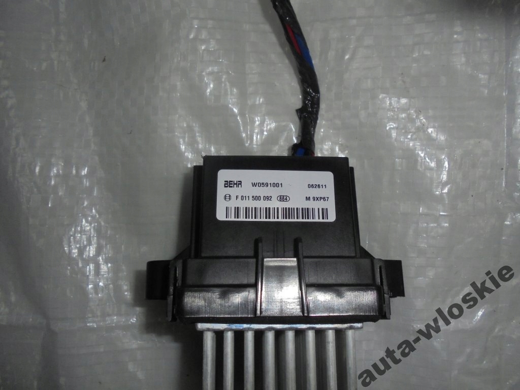 фото №2, Резистор вентилятор резистор lancia thema 2012- pozń