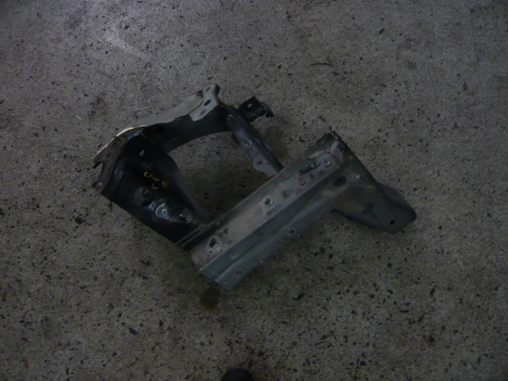 фото №1, Лонжерон левая renault clio iii