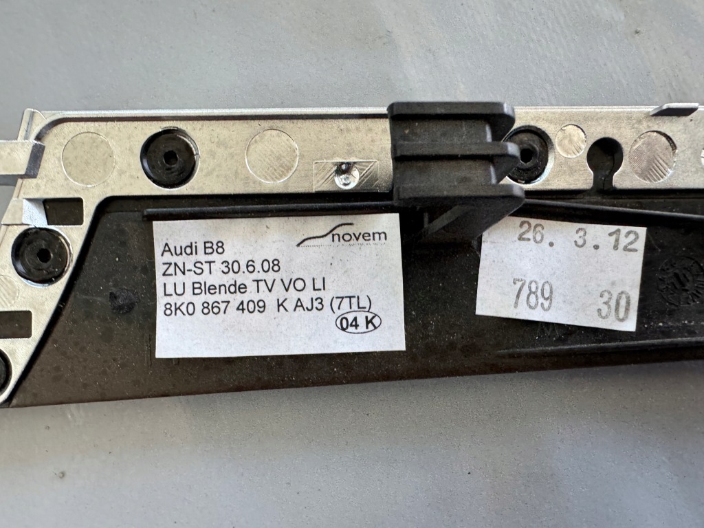 фото №8, Накладки декоративные декор drewno audi a5,8t sportback aj3 4k0867410k