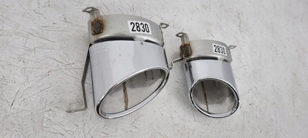 фото №5, Audi q7 v12 4l 2009- наконечник глушника комплект 4l0253684a 4l0253683a