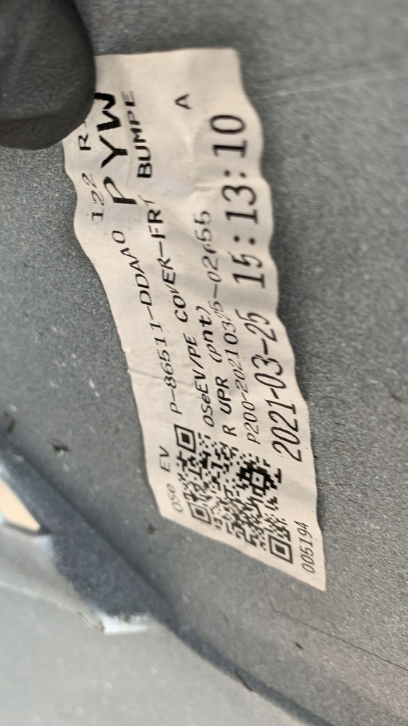 фото №6, Hyundai kona 2021- lift ev бампер передний перед