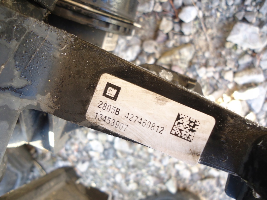 Opel astra комплект радиатор вентилятор 427460812 13453907 в Украине